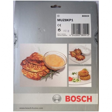 Bulvių tarkavimo diskas Bosch MUZ8KP1 1
