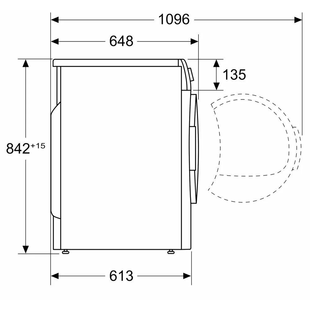 Džiovyklė Bosch WQH245B9SN 1 Džiovyklė Bosch WQH245B9SN 1