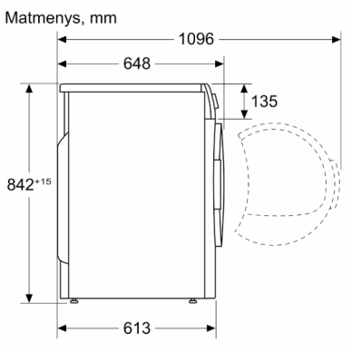 Džiovyklė Bosch WQK2420LSN 3 Džiovyklė Bosch WQK2420LSN 3
