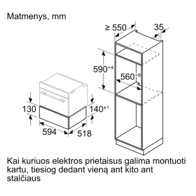 Garų stalčius Siemens BD911C1B0 3 Garų stalčius Siemens BD911C1B0 3