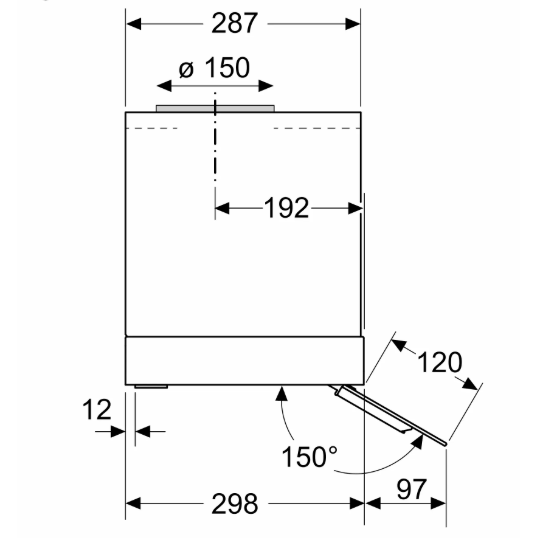 Gartraukiai Bosch DBB97DP60 5