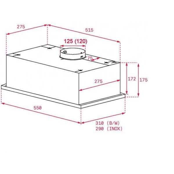 Gartraukiai Teka GFG2 INOX 3 Gartraukiai Teka GFG2 INOX 3