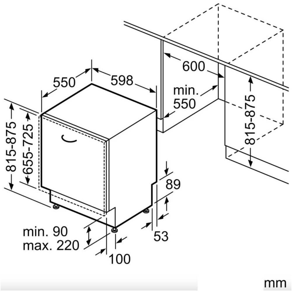 Indaplovė Bosch SMV4EVX01E 2 Indaplovė Bosch SMV4EVX01E 2