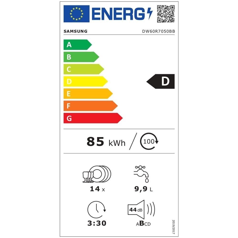 Indaplovė Samsung DW60R7050BB 2
