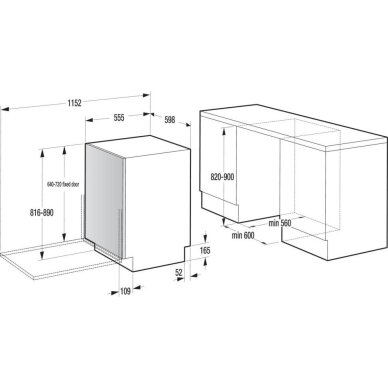 Indaplovė Gorenje GV693A65AD 5 Indaplovė Gorenje GV693A65AD 5