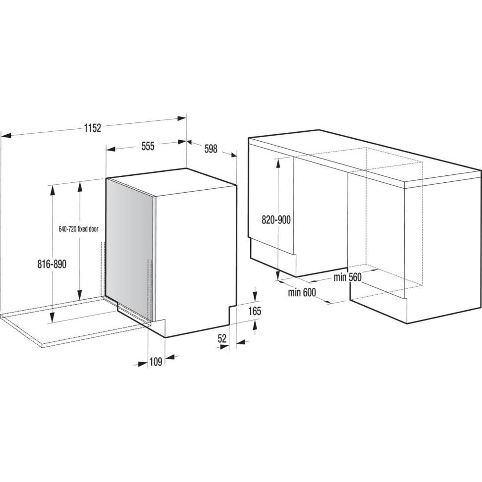 Indaplovė Gorenje GV693A65AD 5 Indaplovė Gorenje GV693A65AD 5