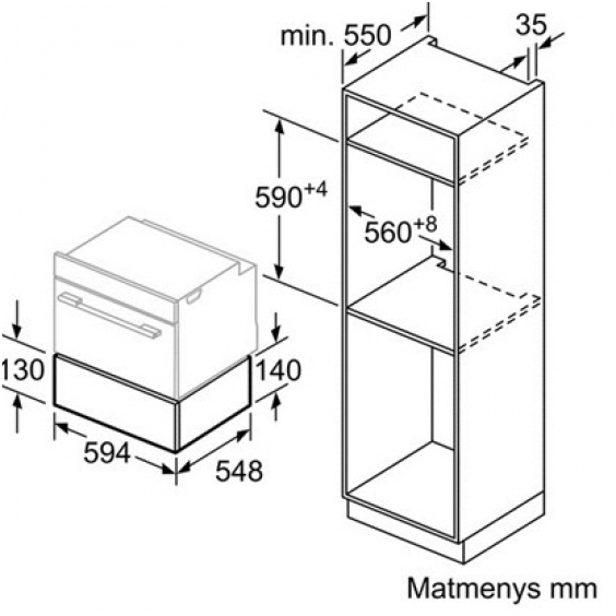 Įrankių stalčius Bosch BIC630NS1 3