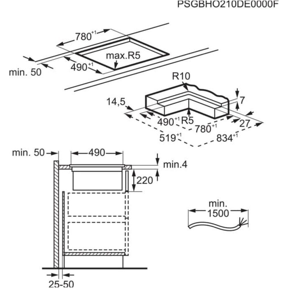 Kaitlentė su integruotu gartraukiu AEG CCE84751CB 3