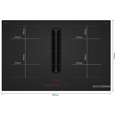 Kaitlentė Bosch PVQ81AH26E 1 Kaitlentė Bosch PVQ81AH26E 1