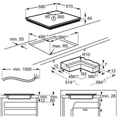 Kaitlentės AEG IKE64441IB 1