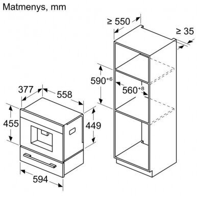 Kavos aparatai Bosch CTL7181W0 1