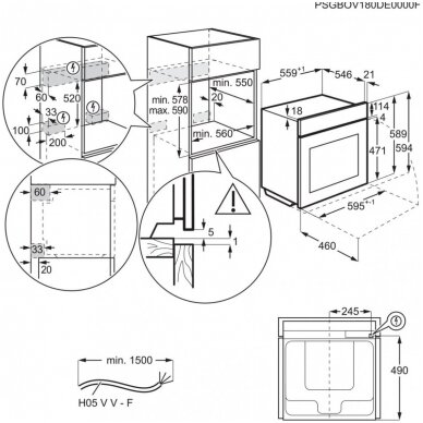 Orkaitė AEG BSE778380B 1 Orkaitė AEG BSE778380B 1