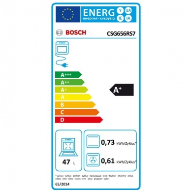 Orkaitė Bosch CSG656RS7 2