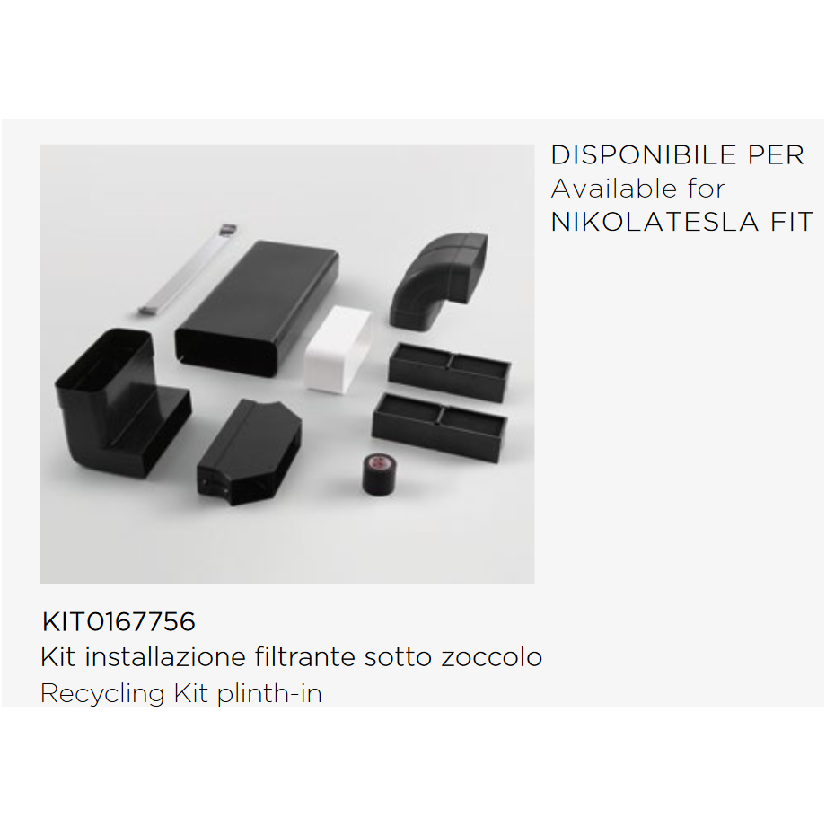 Priedas recirkuliacijai Elica KIT0167756 Priedas recirkuliacijai Elica KIT0167756