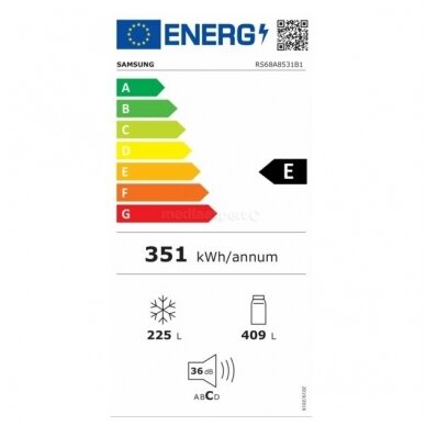 Šaldytuvai Samsung RS68A8531B1 3 Šaldytuvai Samsung RS68A8531B1 3
