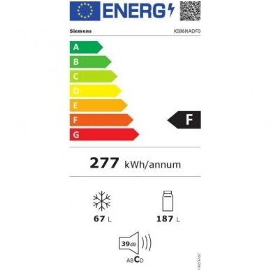 Šaldytuvas Siemens KI86NADF0 4 Šaldytuvas Siemens KI86NADF0 4
