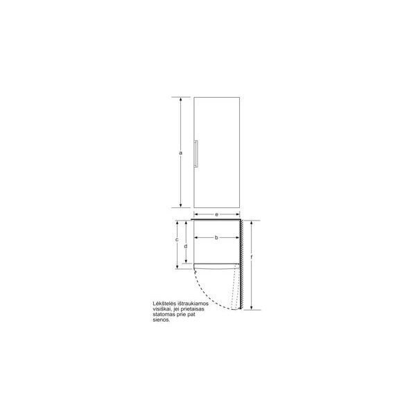 Šaldikliai Bosch GSN58AWDP 2