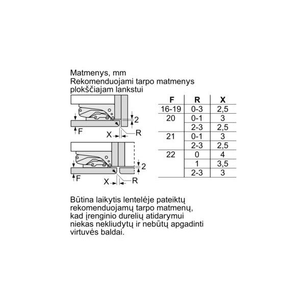 Šaldytuvas Bosch KIF81PFE0 3 Šaldytuvas Bosch KIF81PFE0 3